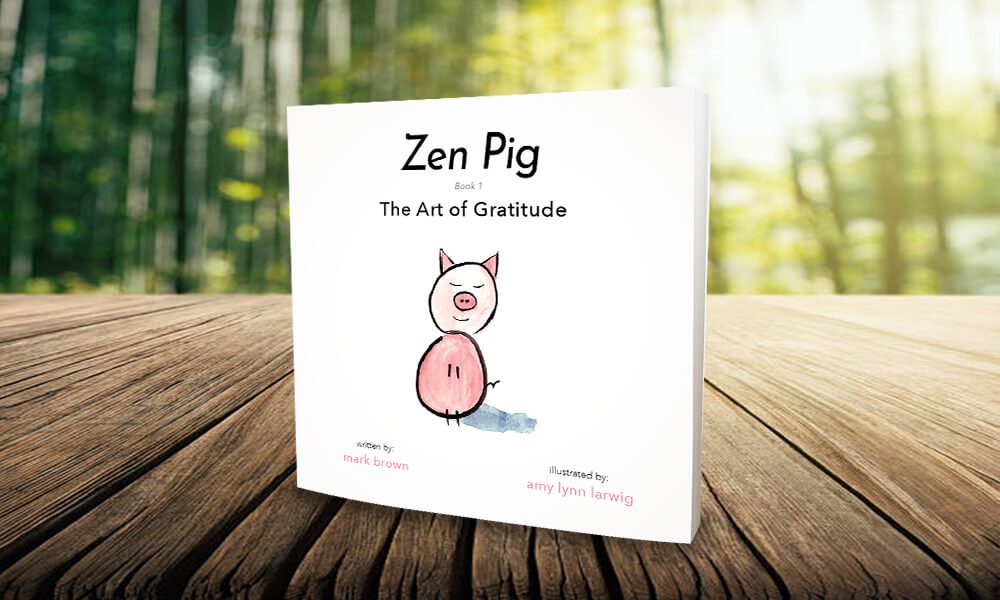 The art of gratitude zen pig