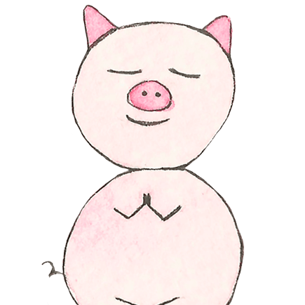 Zen Pig - Namaste